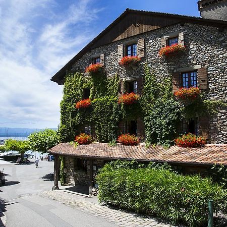 Hotel Restaurant Du Port Yvoire Buitenkant foto