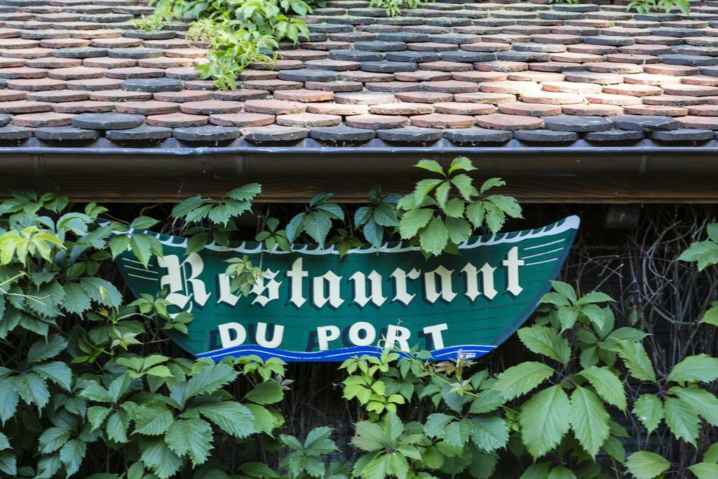 Hotel Restaurant Du Port Yvoire Buitenkant foto